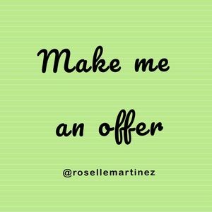Make me an offer